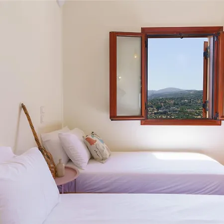 Seaview The Infinite With Private Pool, Bbq & Ping Pong, 1,5km From * Rethymno