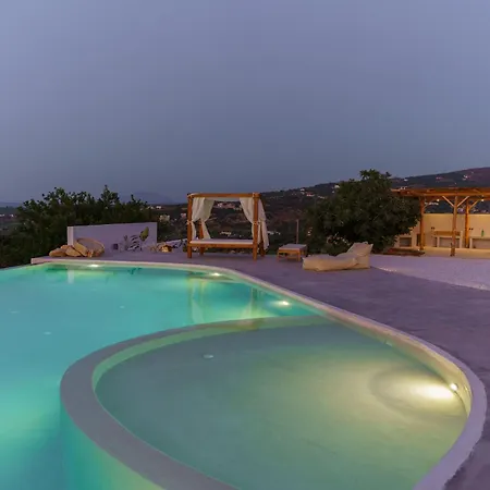 Seaview The Infinite With Private Pool, Bbq & Ping Pong, 1,5km From Rethymno