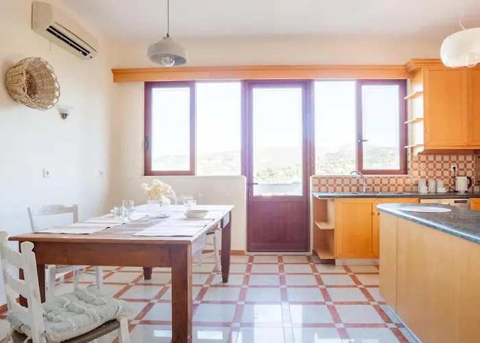 Seaview The Infinite With Private Pool, Bbq & Ping Pong, 1,5km From * Rethymno (Crete)