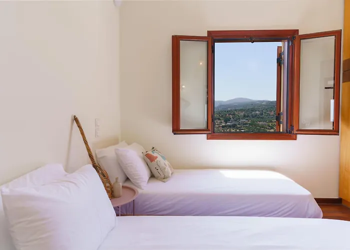 Seaview The Infinite With Private Pool, Bbq & Ping Pong, 1,5km From * Rethymno (Crete)