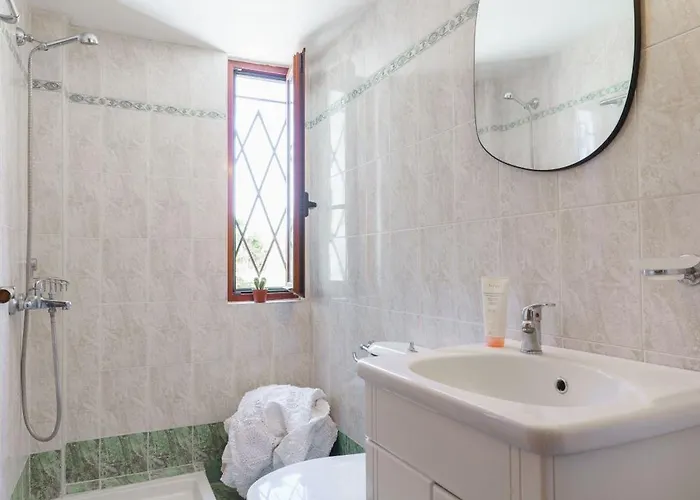 Villa Seaview The Infinite With Private Pool, Bbq & Ping Pong, 1,5km From Rethymno