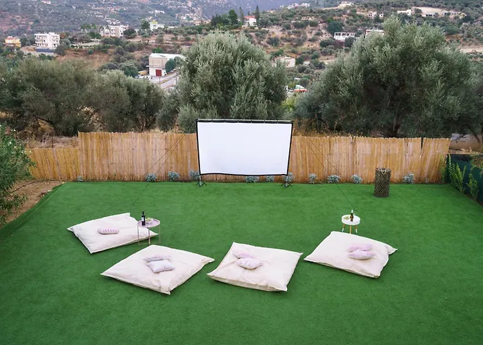 Seaview The Infinite With Private Pool, Bbq & Ping Pong, 1,5km From * Rethymno