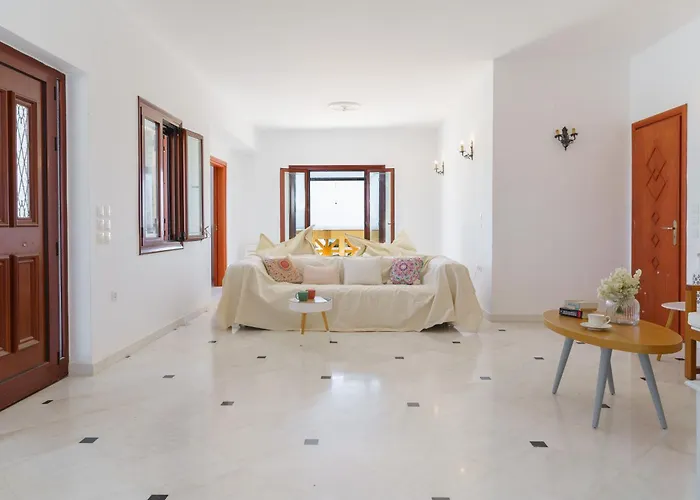 Seaview The Infinite With Private Pool, Bbq & Ping Pong, 1,5km From Rethymno